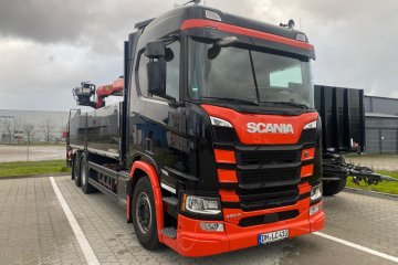 Podnoszona/Skrętna Oś * Klimatyzacja Postojowa * Kontrakt Scania *